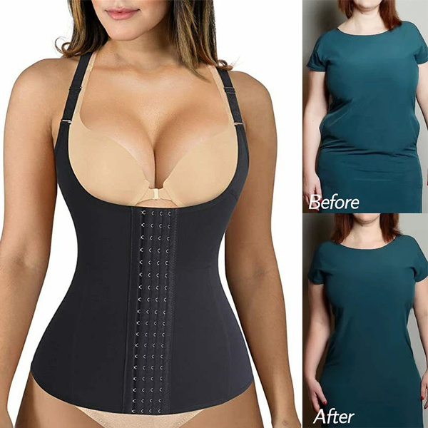 POP CLOSETS Girdles Reducing Body Shaper Women Slimming Shapewear Waist  Trainer Vest Belly Wrap Corset Slimming Underbust Thermo Tank Tops