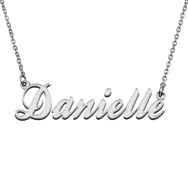 Danielle deals name necklace