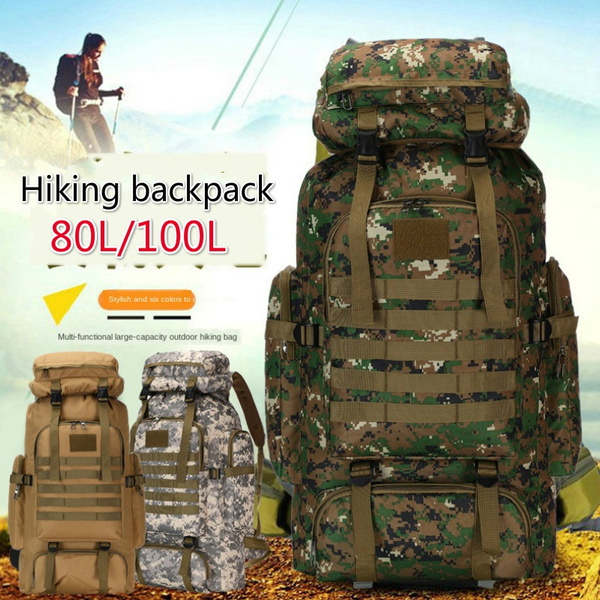 1000D Nylon 80L/100L MultiColor Large Capacity Waterproof Tactical