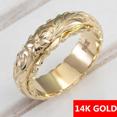 Jewelry, gold, Hawaiian, Engagement