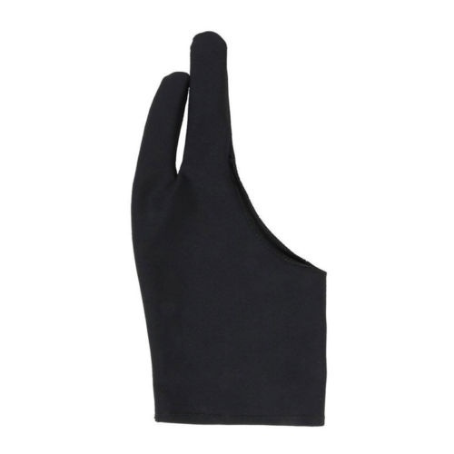 Creative professional free size anti fouling artist drawing glove for