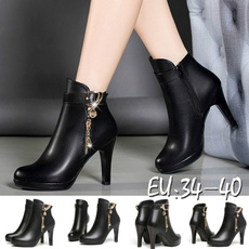 Winter, Womens Shoes, leather, Boots