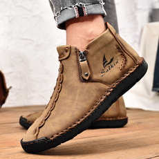 casual shoes, Outdoor, leather shoes, genuine leather
