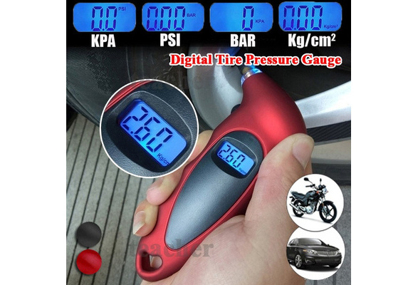 HB-110 Digital Tire Tyre Pressure Gauge 0-150 PSI for Car Truck Motorcycle 