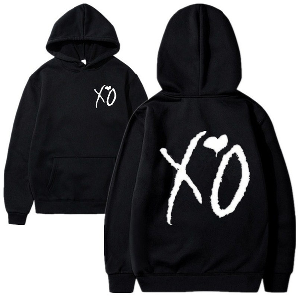 The Weeknd Xo Hoodies Hip Hop Autumn Winter Pullovers Hooded Top | Wish