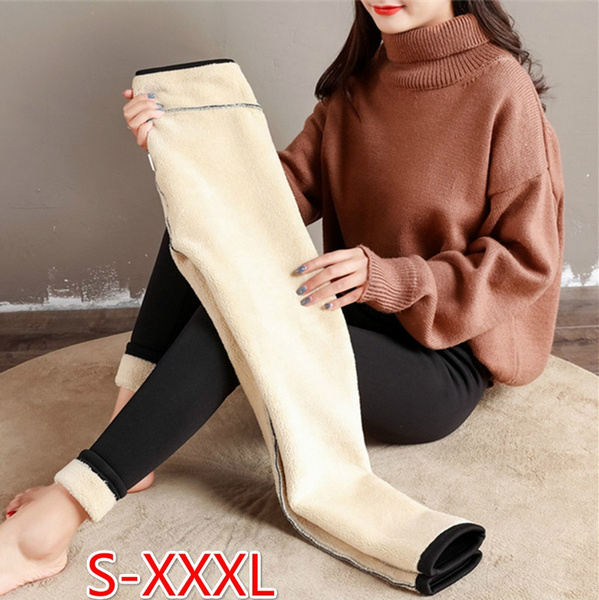 Buy TOPLOT Winter Warm Leggings Women(26 to 34 Waist) Elastic Stretchable  Thermal Legging Pants Fleece Lined Thick Tights (Leggings-5136-Cream) Beige  at Amazon.in