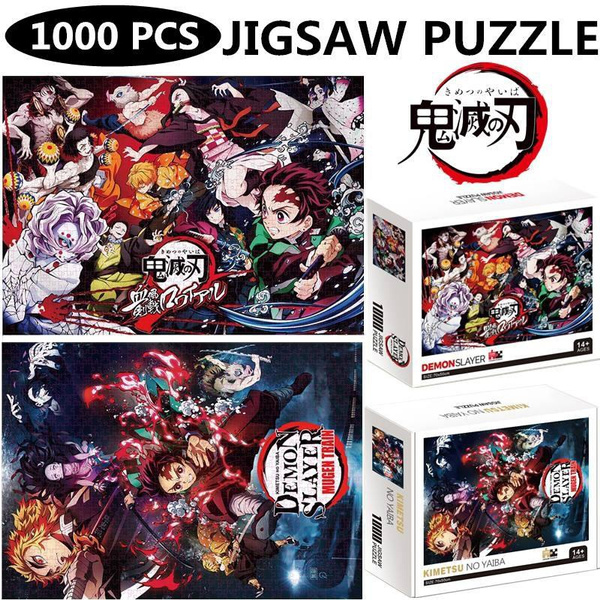 Japanese Anime Ghibli Films 1000 Piece Jigsaw Puzzle Gift Demon Slayer  Naruto  eBay