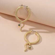 Hoop Earring, dressearringfashion, Jewelry, gold