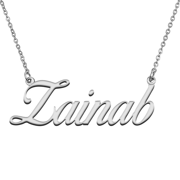 Zainab deals name pendant