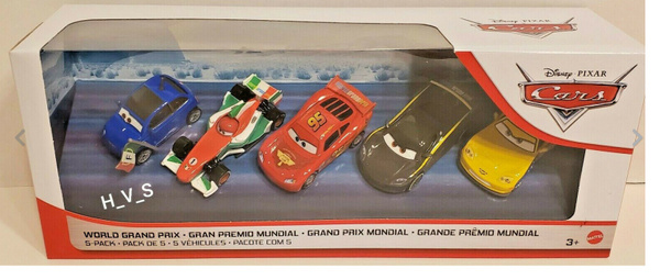 Mattel Disney Pixar Cars World Grand Prix 5-pack Lightning Mcqueen ...