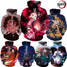 Fashion, anime hoodie, Demon, pullover sweatshirt