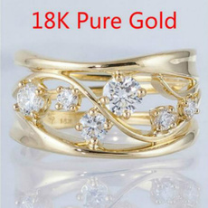 Jewelry, DIAMOND, Women Ring, gold