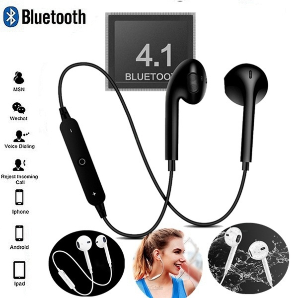 Casual Fashion Sports Headset Bluetooth Headset Sweatproof Unisex Bluetooth Earphones Wish