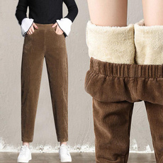 harem, Plus Size, Winter, Casual pants