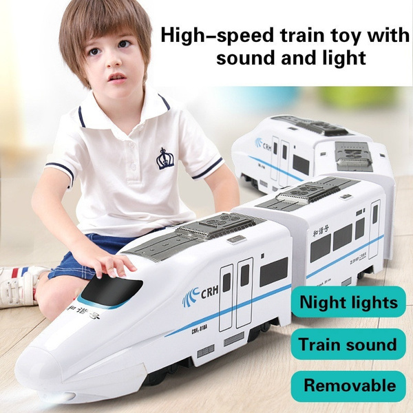 Simulation of High-speed Rail Train Electric Sound Light Small Train ...
