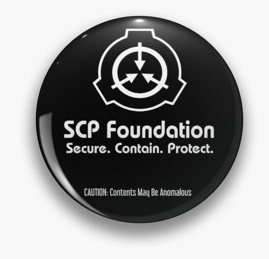 SCP Foundation Insignia (White) - Scp Foundation - Pin