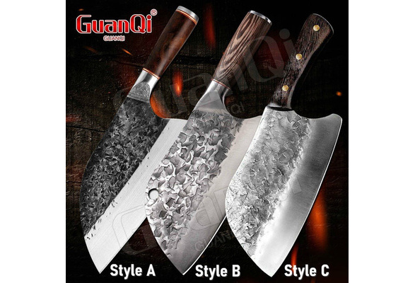 Handcrafted Chinese Kitchen Knife - High-Carbon Clad Steel - Precision and  Durability – Cleaver-Market