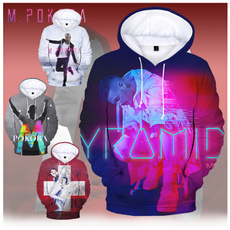 mpokora, 3D hoodies, hooded, unisex clothing