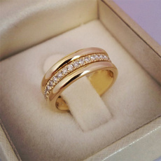 Engagement, Rose Gold Ring, 925 silver rings, Classics