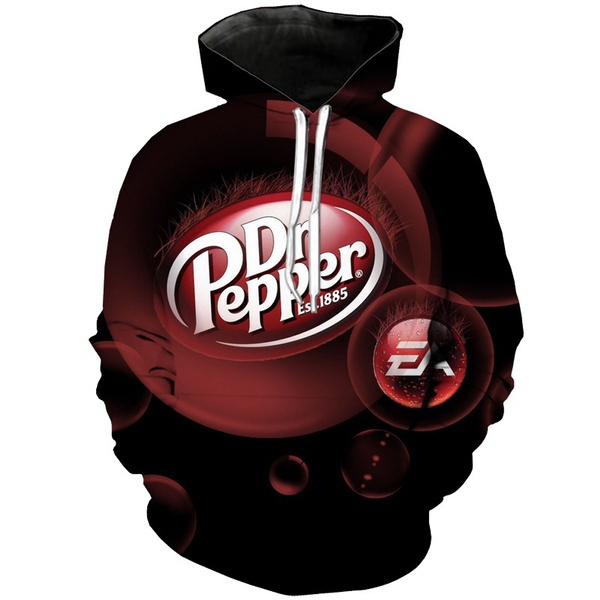 Hot Selling Fashion 3D Printing DR PEPPER Hoodie Men And Women Fashion hot-selling-fashion-3d-printing-dr-pepper-hoodie-men-and-women-fashion