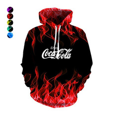 Coca Cola, hooded, pullover hoodie, sports hoodies