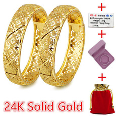 goldplatedbracelet, Wool, 24kgoldbangle, gold