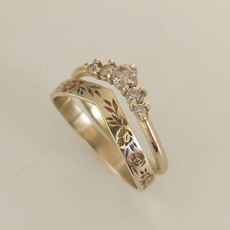goldringsforwomen, wedding ring, gold, Simple