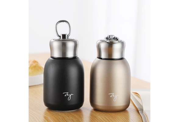 1 PCS 300ml Mini Coffee Vacuum Flasks Lovely Thermos Portable Travel Water  Bottle Cups