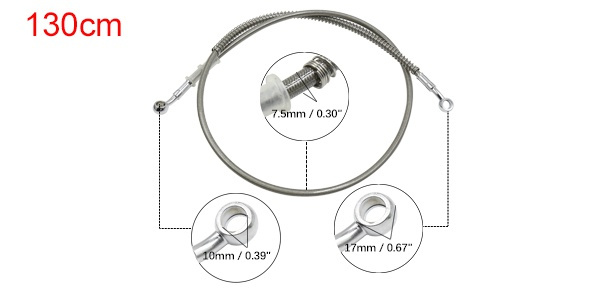 Motorcycle Brake Oil Hose Line Motorcycle Dirt Bike Braided