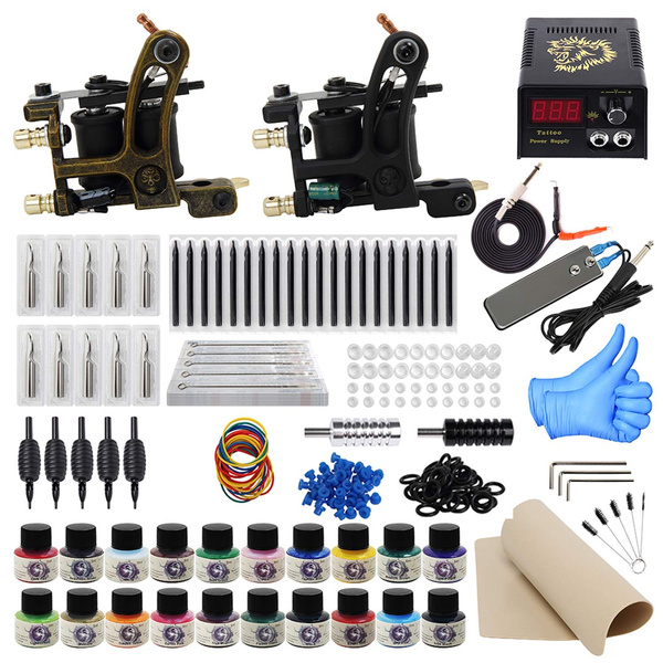 Tattoo Machines Kit Complete Tattoo Pen Tattoo Gun Kit Tattoo Kit