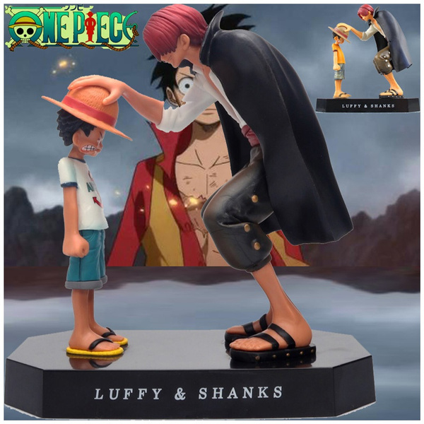 Figurine One Piece - Luffy And Shanks 