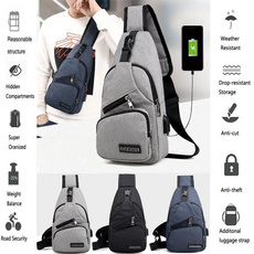 Shoulder Bags, Outdoor, Capacity, unisexbag
