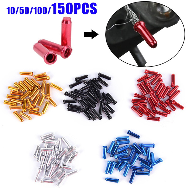 10/50/100/150PCS Bicycle Cable End Caps Bike Wire End Caps Brake