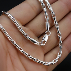 Sterling, Chain Necklace, Fashion, punk necklace