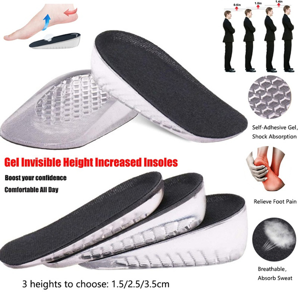 Women Men Height Max Socks, Height Max Insoles, Half Height Increase  Insoles, Invisible Shoe Lift Heel Pads | Fruugo NO