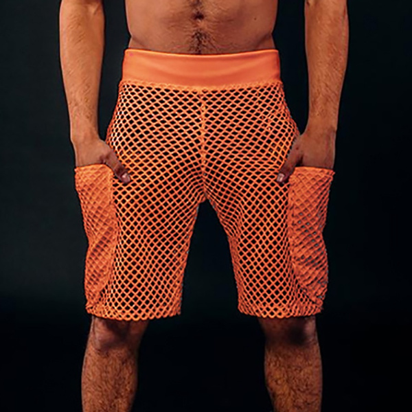 men transparent shorts