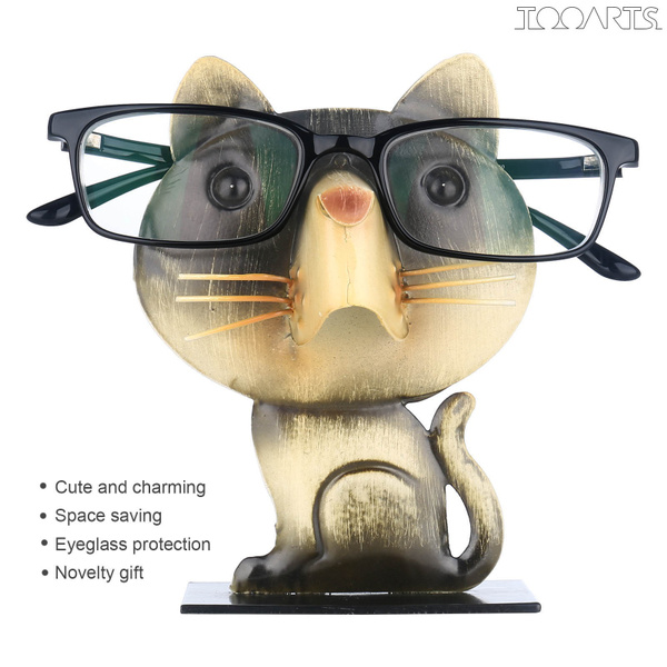 Cat Eyeglass Holder Cute Sunglass Display Stands Funny Decorative