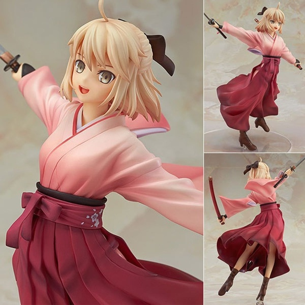Anime Fate Night Fate KOHA-ACE Sakura Saber Action Figure Kimono Ver.Collection Model Toys |