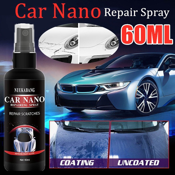 4PCS Car Coating Agent Nano Hand Spray Crystal Car Paint Waxing