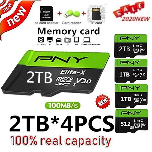 21 100 High Speed Large Capacity 512mb 2tb 4pcs 2tb 512gb Usb Drive Micro Sd Micro Sdhc Micro Sd Sdhc Card 10 Uhs 1 Tf Memory Card Card Reader Wish