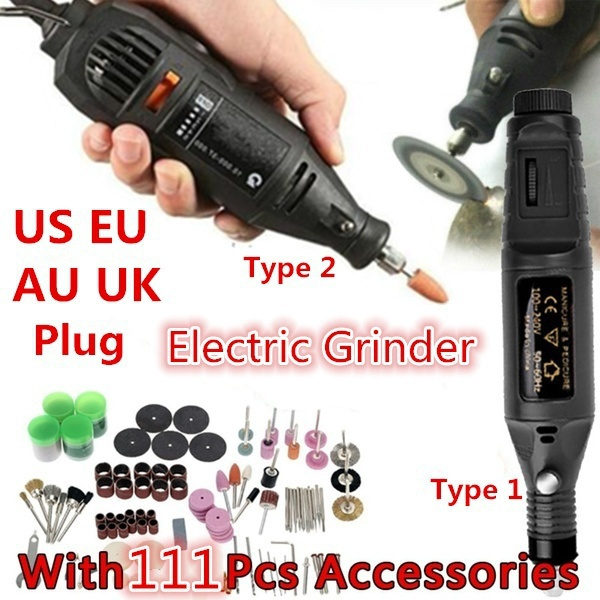 100-240V Electric Mini Grinder Tool, Rotary Drill Grinder Tool for