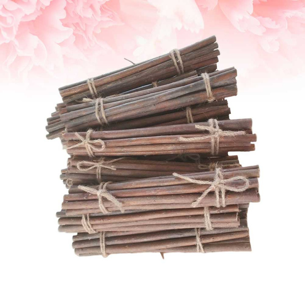20PCS Wooden Branches Crafts Household Dry Branches Adornment Wood