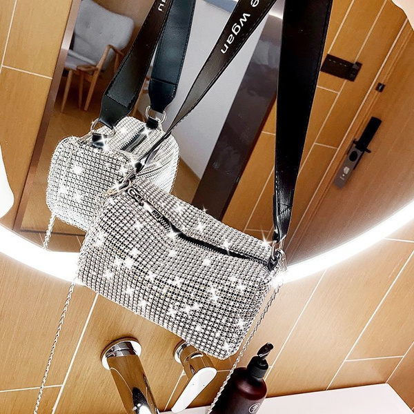 Women Sling Bag HOT Diamond Hobo Bag Handbag Clutch Fashion