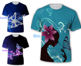Summer, Fashion, Butterflies, Tops