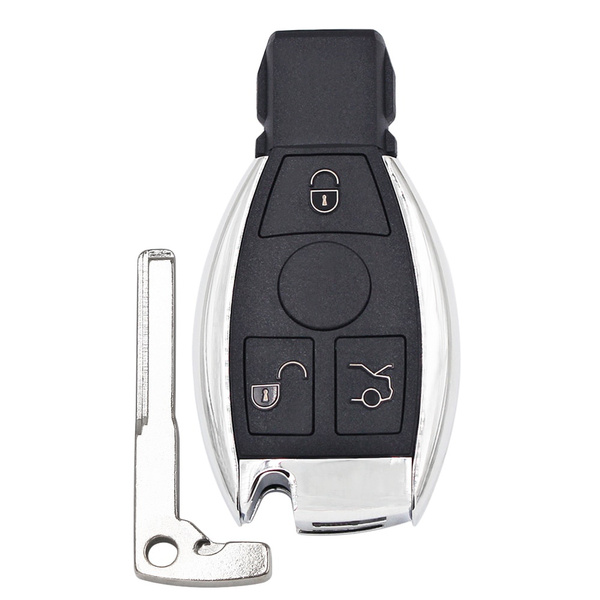 3 Button Remote Smart Car Key Shell Case Housing For Mercedes For Benz ...