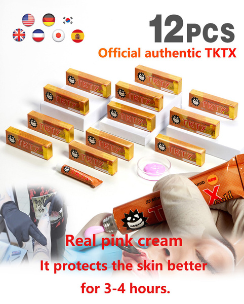 Authentic Real Tattoo Cream Official Authentic TKTX Real Pink