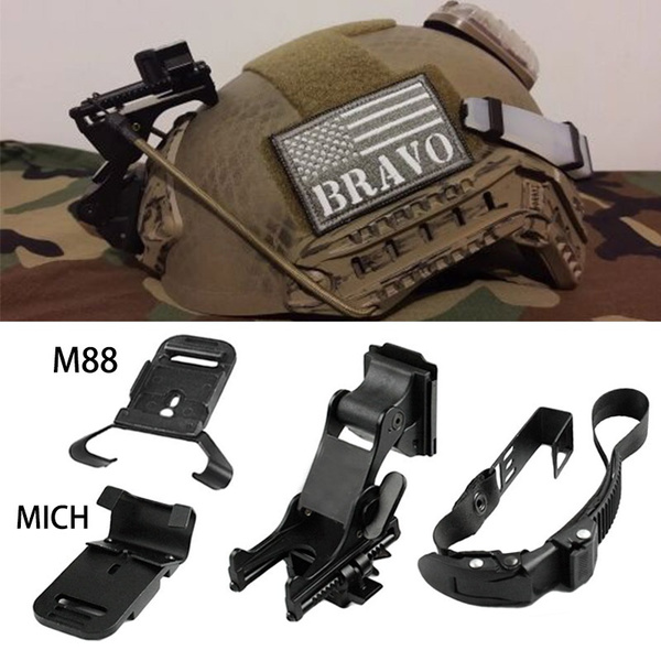 Details about   M88 Quick Helmet Mounting Kit for Rhino NVG Night Vision Goggle Helmet Arm Mount 