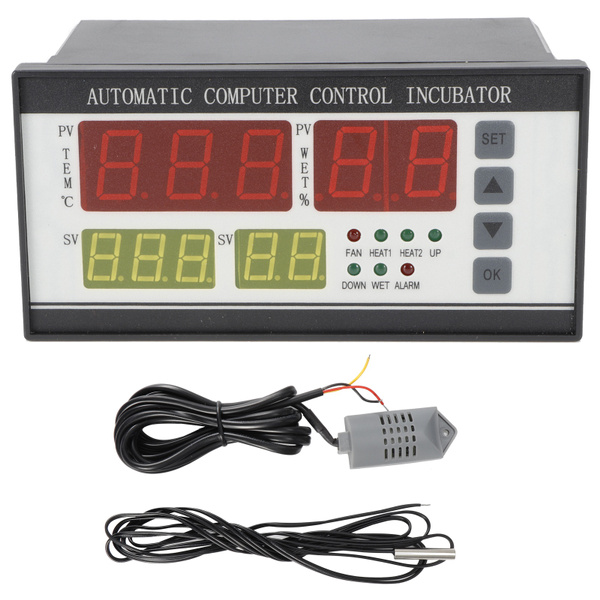 Fdit Digital Incubator Thermostat Fdit Smart Egg Incubator Thermostat - Automatic Temperature/Humidity Control (12V) Incubators For Hatching Eggs
