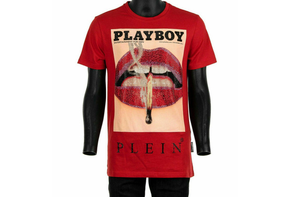 red playboy shirt