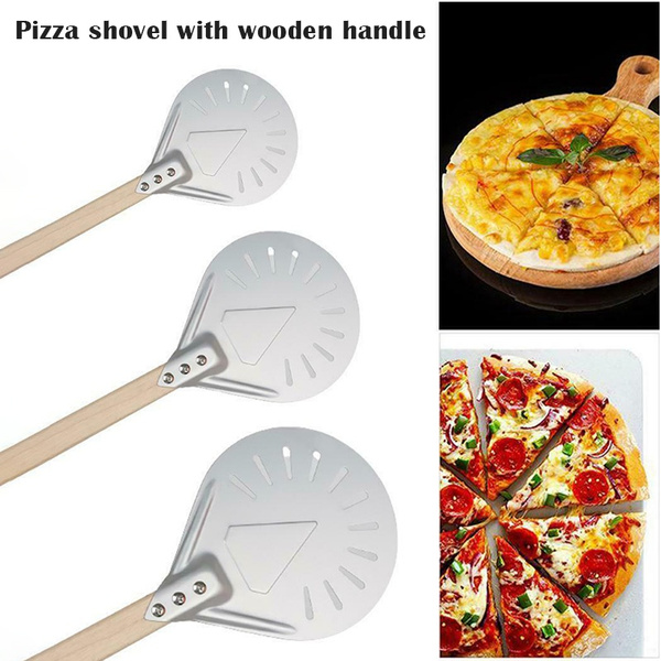 Sailsbury Perforated Pizza Bowl 7/8/9 Inch Pizza Turning Peel for Homemade Pizza Bread Bakers Perforated Pizza Peel Pizza Turning Peel Great Tool Perfect for Baking Pizza